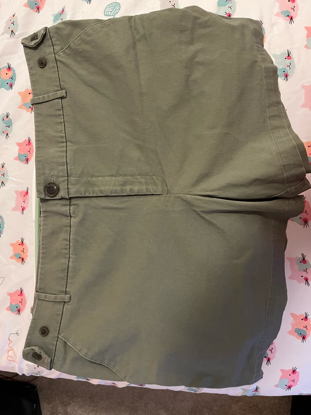Ava & Viv Olive Green Chino Shorts